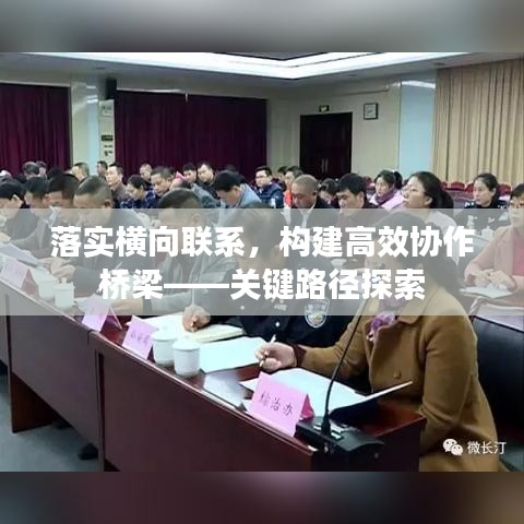 落实横向联系,构建高效协作桥梁——关键路径探索