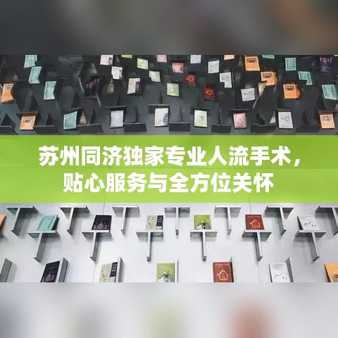 苏州同济独家专业人流手术,贴心服务与全方位关怀