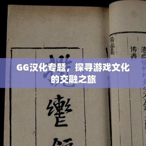 GG汉化专题,探寻游戏文化的交融之旅