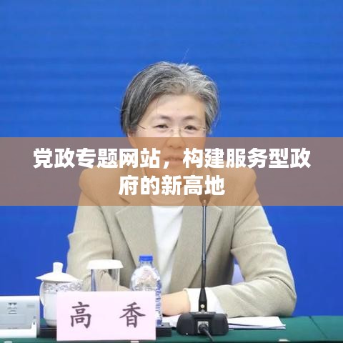 党政专题网站,构建服务型政府的新高地