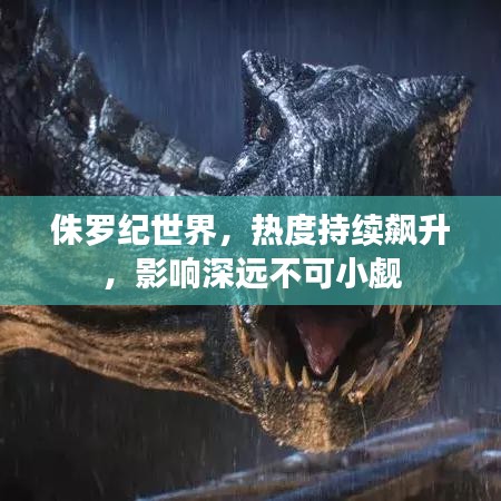 侏罗纪世界,热度持续飙升,影响深远不可小觑