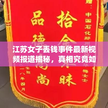 江苏女子丢钱事件最新视频报道揭秘，真相究竟如何？