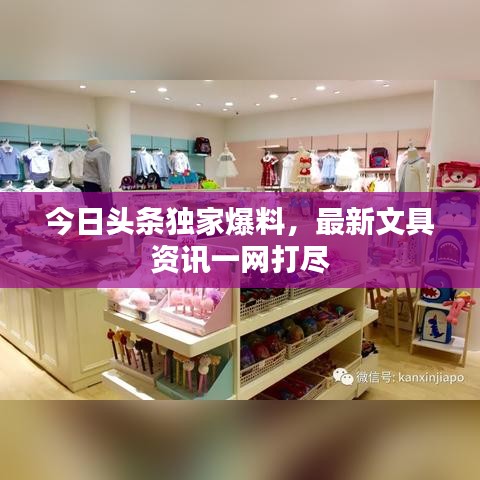 今日头条独家爆料,最新文具资讯一网打尽